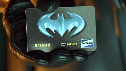 Batman Goth Card